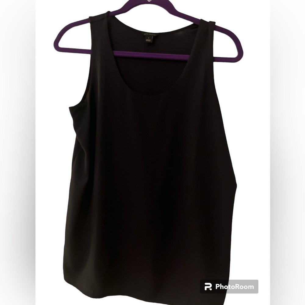Ann Taylor navy size S sleeveless.  EUC.